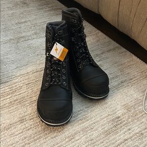 Black Lace-Up Boots timberland sz 8.5